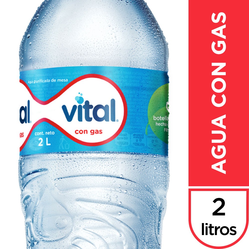 Vital agua con gas 2 lt