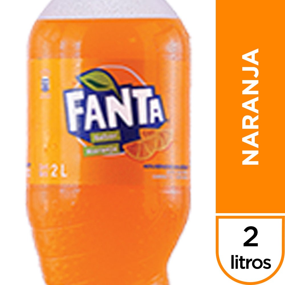 Fanta naranja 2 lt